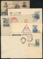 945 BRAZIL: 5 Covers Or Cards With Special Postmarks + 1 Unused Postal Stationery Envelope, VF Quality! - Other & Unclassified