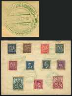 1012 CZECHOSLOVAKIA: JUDAICA: Cover With Several Stamps And A Nice Special Postmark Of 22/AU/1937 - Sonstige & Ohne Zuordnung