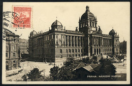 1017 CZECHOSLOVAKIA: PRAGUE: Narodni Museum, VF Quality - Autres & Non Classés