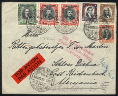 1064 CHILE: Airmail Cover Sent From Valparaiso To Germany On 30/AU/1930 With Good Postage Of 9.90P., VF Quality! - Chili