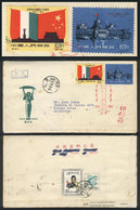 1071 CHINA: Sc.497/498, 1960 15th Anniversary Of The Liberation Of Hungary, Cmpl. Set Of 2 Values (+ Additional Postage  - Andere & Zonder Classificatie