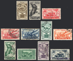 1110 ITALIAN COLONIES: Lot Of Used Stamps, In General Of Very Fine Quality, Scott Catalog Value Over US$270. - Emissioni Generali