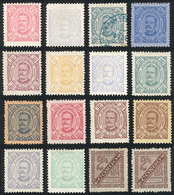1121 PORTUGUESE CONGO: Lot Of Stamps Issued In Circa 1894, Most Mint (several Without Gum), Some Used, Fine General Qual - Congo Portugais