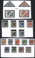 1191 SLOVAKIA: 3 Sets Of Newspaper Stamps, Revenue Stamps And Personal Delivery Stamps, MNH, Excellent Quality! - Altri & Non Classificati