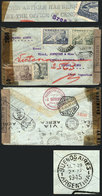 1232 SPAIN: COVER HELD BY CENSORSHIP: Airmail Cover Sent From Barcelona To Argentina On 9/JUL/1947, With DOUBLE Censorsh - Altri & Non Classificati