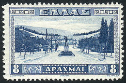 1361 GREECE: Sc.381, 1934 Athens Stadium, Mint Very Lightly Hinged, VF Quality, Catalog Value US$65. - Altri & Non Classificati