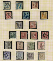 1384 NETHERLANDS: Old Collection On Album Pages, Mint Or (mostly) Used Stamps, Fine To Very Fine General Quality. I Esti - Other & Unclassified