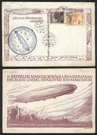 1410 HUNGARY: 29/MAR/1931 Budapest - Debrecen - Budapest (31/MAR): Special Card Flown By Zeppelin, Franked By Sc.C24 + A - Altri & Non Classificati