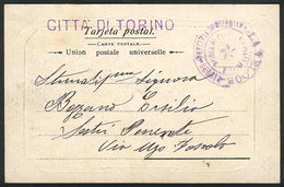 1469 ITALY: Beautiful PC With View Of Alvear Avenue In Buenos Aires, Sent To Italy On 27/OC/1903 Without Postage, With V - Non Classificati