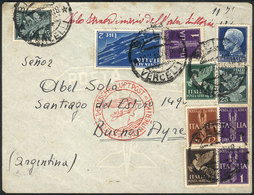 1474 ITALY: 12/FE/1938 Biella - Buenos Aires: Airmail Cover Sent By DLH Franked With 13L., Very Attractive! - Unclassified