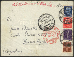 1475 ITALY: 12/FE/1938 Biella - Buenos Aires: Airmail Cover Sent By DHL Franked With 13L., Very Nice! - Unclassified