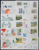 1491 ITALY: 67 First Day Covers (FDC) Of Stamps Issued Between 1986 And 1987, Excellent Quality! - Non Classificati