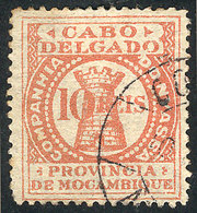 1591 MOZAMBIQUE - CABO DELGADO: Interesting Used Stamp Of 10r., VF Quality! - Mozambique