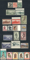 1642 PAPUA NEW GUINEA: Sc.139/146 + 153/163 + 178/181, 1958, 1961/3 And 1964 Definitives (various Topics), Complete Set  - Papua Nuova Guinea