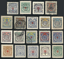 1752 PORTUGAL: Interesting Lot Of Franchise Stamps, Some With Rare Overprints (Costa Transatlantic Flight, Etc), Very Fi - Ungebraucht