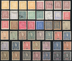 1781 PORTUGAL - HORTA: Interesting Lot Of Stamps Issued Between 1892 And 1905, Used Or Mint (several Without Gum), Mixed - Altri & Non Classificati