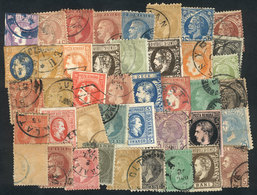 1794 ROMANIA: Lot Of Old Stamps, Mixed Quality (some With Defects, Others Of VF Quality), Low Start! - Autres & Non Classés