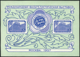 1798 RUSSIA: Yvert 22, 1957 Moscow Philatelic Expo, Unmounted, VF Quality, Catalog Value Euros 50. - Autres & Non Classés