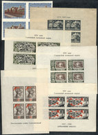1802 RUSSIA: Lot Of Mint Souvenir Sheets (most Unmounted), Fine To Very Fine General Quality, Yvert Catalog Value Euros  - Autres & Non Classés