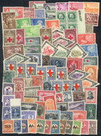 1879 WORLDWIDE: Very Interesting Lot Of Stamps And Sets From All Periods, Used (few) And Mint (most Unmounted, Perfect), - Other & Unclassified