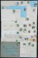 1913 URUGUAY: 28 Covers Sent In 1937 To The President Of The Republic, Mr Gabriel Terra (a Few To His Wife), VF Quality! - Uruguay