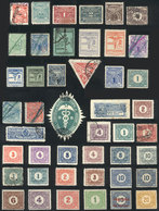 1928 URUGUAY: Lot Of Postage Due Stamps, Telegraph Stamps, Official Seals, Parcel Post Stamps, Etc., Fine General Qualit - Uruguay
