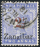 1949 ZANZIBAR: Sc.31, Used, Excellent Quality, Rare, Excellent Quality, Catalog Value US$125. - Zanzibar (1963-1968)