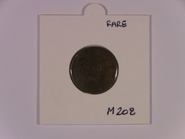 BLII 23 : Léopold II : 2 Centimes Cu : 1871 TTB+  Morin 208 (RARE)       PH49-50 - 2 Centimes