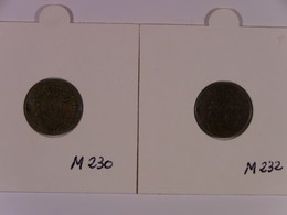 BLII 24 : Léopold II : Lot De 1 Centimes Cu : 1901 FR, 1902 FR, 1907 FR  Morin 230,232,234 - 1 Centime