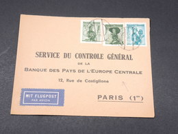 AUTRICHE - Enveloppe De Wien Pour Paris En 1954 - L 17828 - 1945-60 Cartas