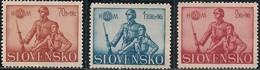 SLOVAKIA - COMPLETE SET AID FOR THE HLINKA YOUTH 1942 - MNH - Ungebraucht