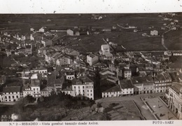 RIBADEO VISTA GENERAL TOMADA DESDE AVION (CARTE PHOTO ) - Lugo