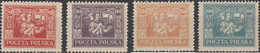 POLAND..1923..Michel # 17-20...Polen Abstimmungsgebiete...FULL SET...MNH...MiCV - 240 Euro. - Bezetting