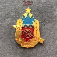 Badge (Pin) ZN006947 - Archery Yugoslavia Slovenia Fedration - Tir à L'Arc