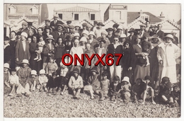 Carte Postale Photo CAYEUX-SUR-MER-80-Somme-Scène De Plage Photo J.Van Acker Spécialiste Photo De Plage - Cayeux Sur Mer