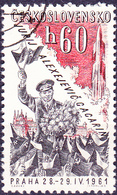 Tschechoslowakei CSSR - Besuch Gagarin In Prag (MiNr: 1280) 1961 - Gest Used Obl - Airmail