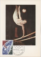 MONACO  LOT DE   5 CARTES  MONTREAL 1976 - Collections, Lots & Series