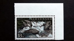 Slowakische Republik Slowakei 394 **/mnh, EUROPA/CEPT 2001, Studenovodsky'-Wasserfall In Der Hohen Tatra - Neufs