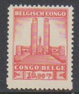 Belgisch Congo 1941 Monument Koning Albert I Te Leopoldstad 10Fr  1w ** Mnh (38938B) - Nuevos