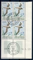 RC 8903 TAAF N° 12 - 30c ALBATROS FULIGINEUX COIN DATÉ OBLITÉRÉ TB - Used Stamps