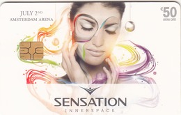 NETHERLANDS - Sensation Innerspace, Amsterdam Arena Card 50 €, Used - Andere & Zonder Classificatie