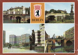 Berlin, Wappen, Bridge, Pont, Gebraucht 1988 - Friedrichshain