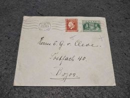 GREECE CIRCULATED COVER AOHNAI TO BOVON ?? 1940 - Lettres & Documents