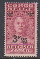 Belgisch Congo 1931 Stanley Ovptd 3.25F Op 3.50F  ** Mnh (38942D) - Ungebraucht