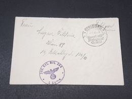 ALLEMAGNE / POLOGNE - Enveloppe En Feldpost De Strzegom ( Striegau ) En 1940 Pour Wien - L 17957 - General Government