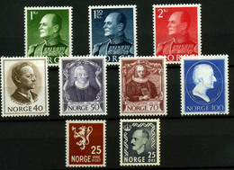 2867- Noruega Nº 559/3, 564/72, 177, 325 - Neufs