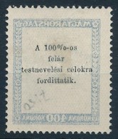 * 1925 Sport 400K A Keret Teljes Gépszínátnyomatával, Ritka - Autres & Non Classés