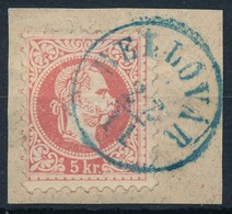 1867 5kr Kék 'BELLOVÁR' - Autres & Non Classés