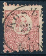 O 1871 Képbe Fogazott K?nyomat 5kr ,,K?SZ(EG) GÜN(S)' - Altri & Non Classificati