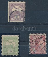 O 1900 Turul 4f, 5f, 1 K 11 1/2 Fogazással - Altri & Non Classificati